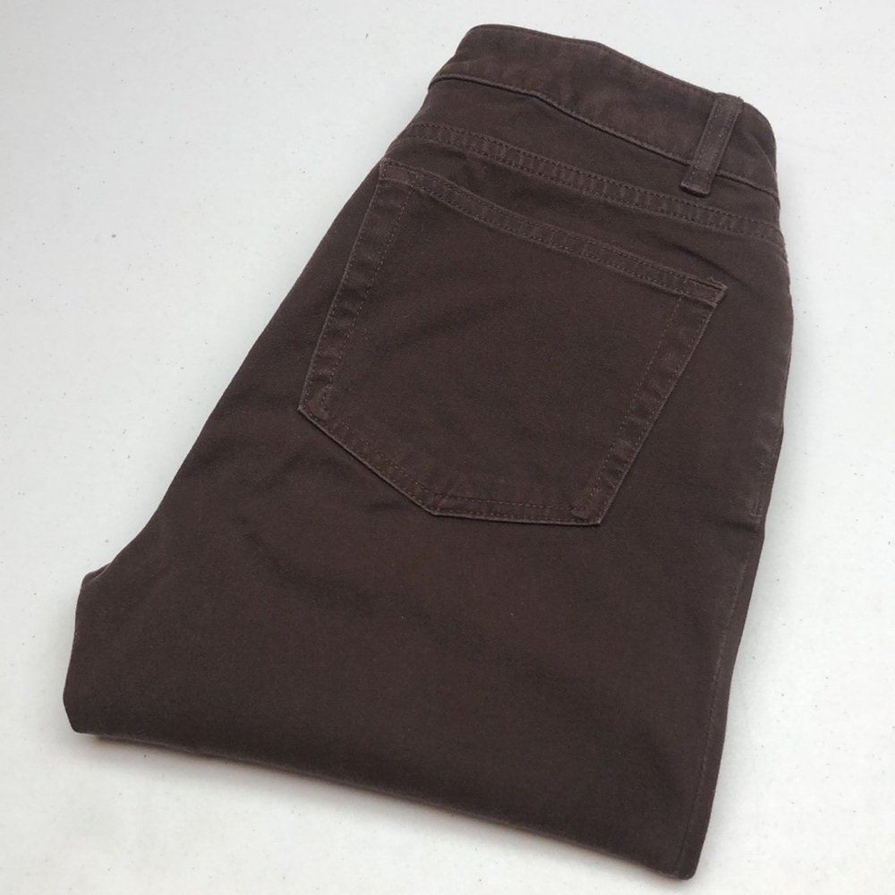 Women's Brown High-Rise Jeans